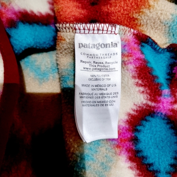 Patagonia Synchilla Snap-T Fleece Pullover in Timber Twist size S - Picture 7 of 15